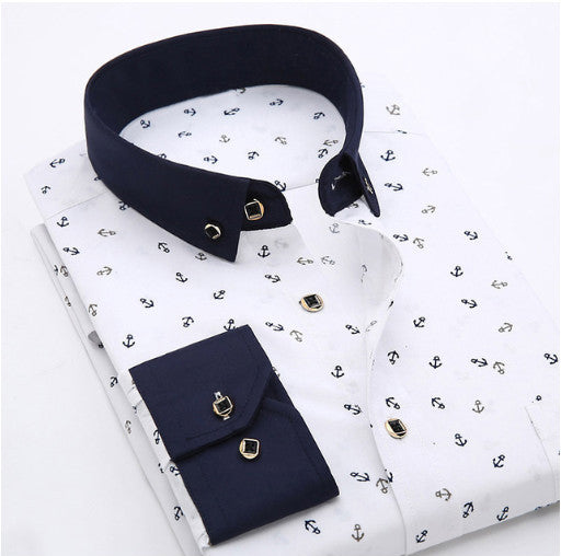 Floral Bloom Men's Dress Shirt