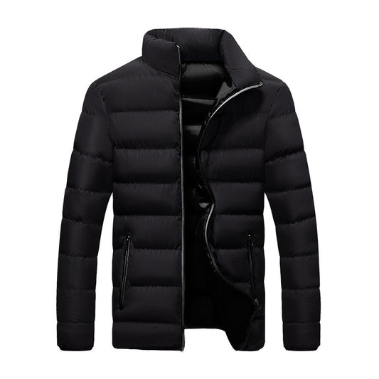 Thickened Cotton Slim Fit Men’s Coat