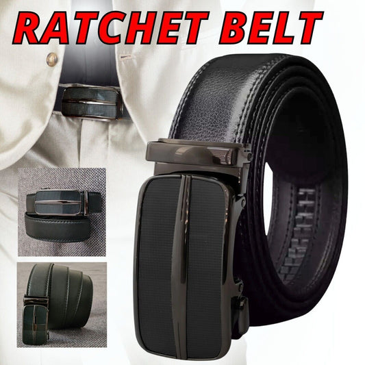 Custom Fit Microfiber Leather Belt – Easy Slide Buckle