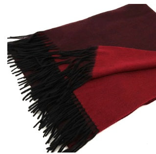 Premium Woolen Scarf for Men – Classic Monochrome Design