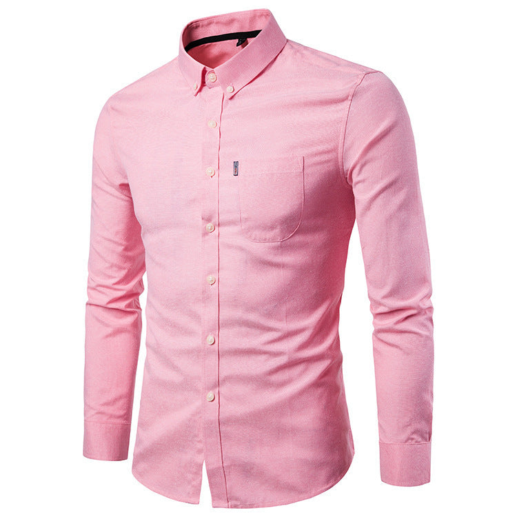 Refined Charm Korean Dress Shirt