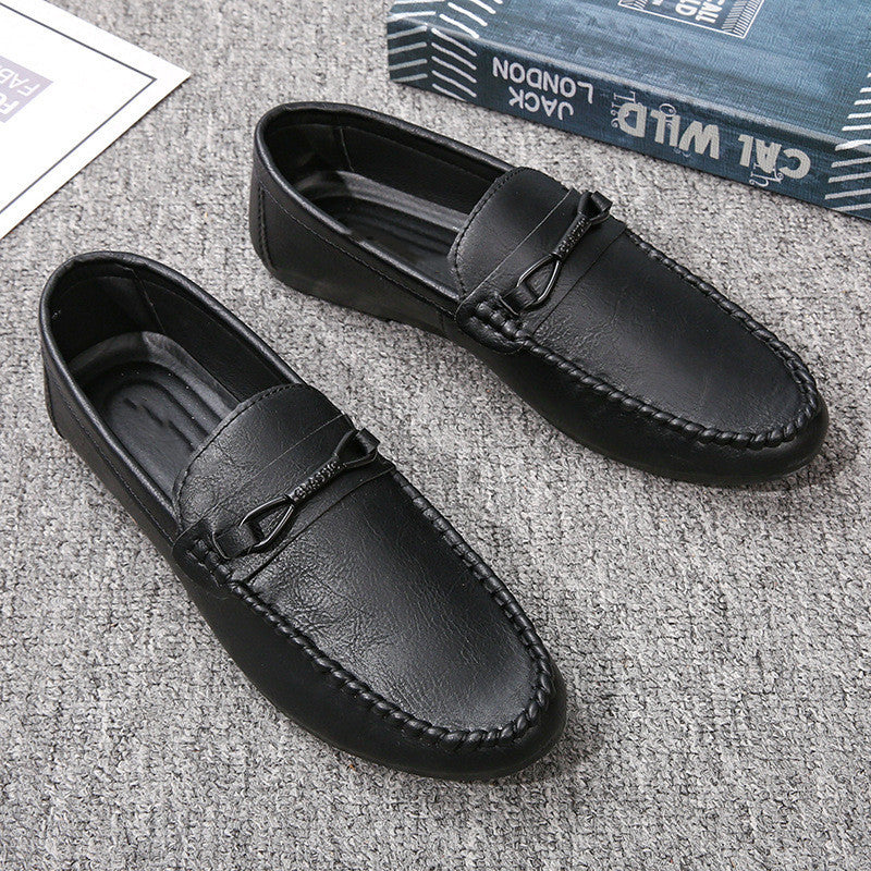 Comfort Stride Leather Loafers