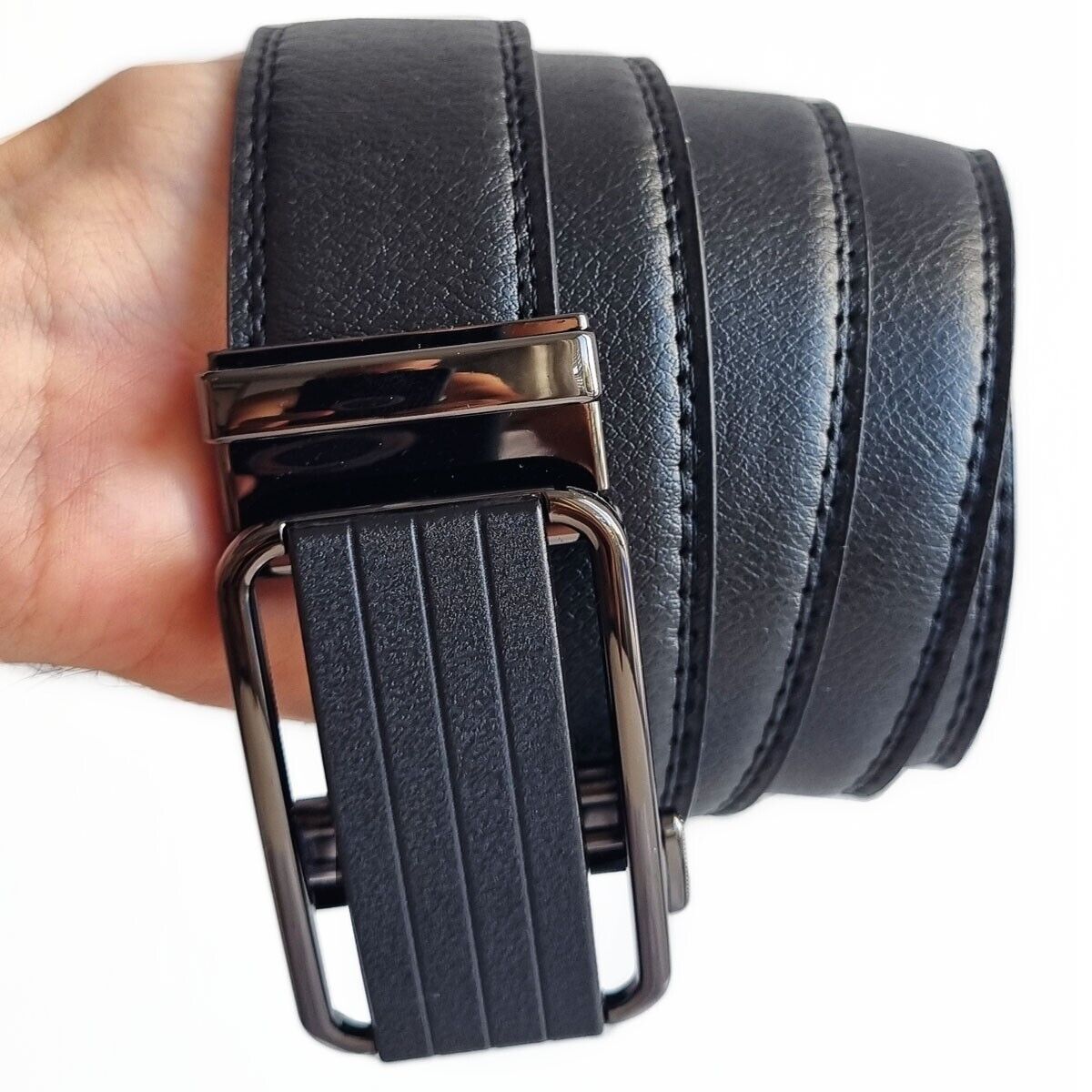 Flex Ease Men's Adjustable Leather Belt