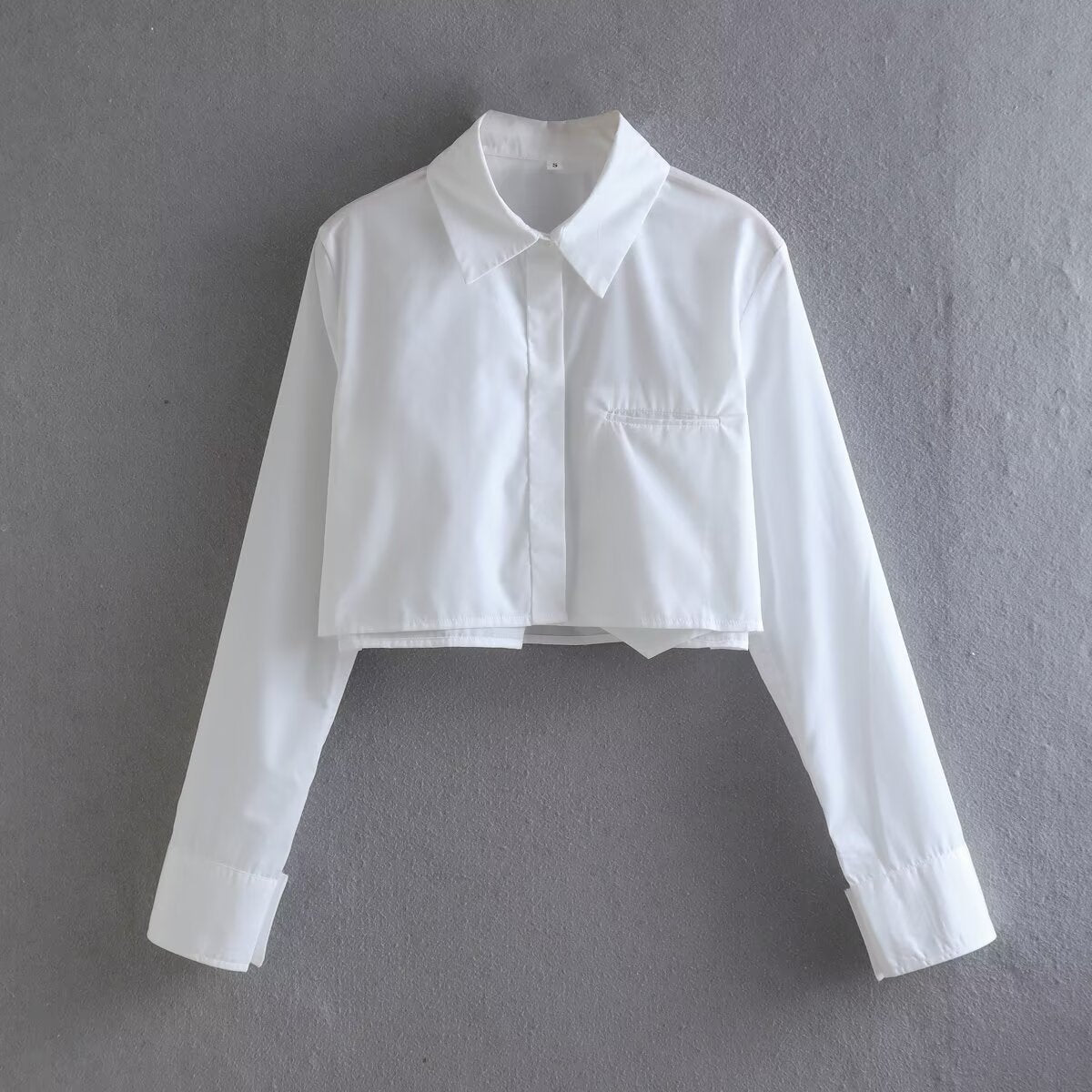 Sleek Style Long Sleeve Button-Up