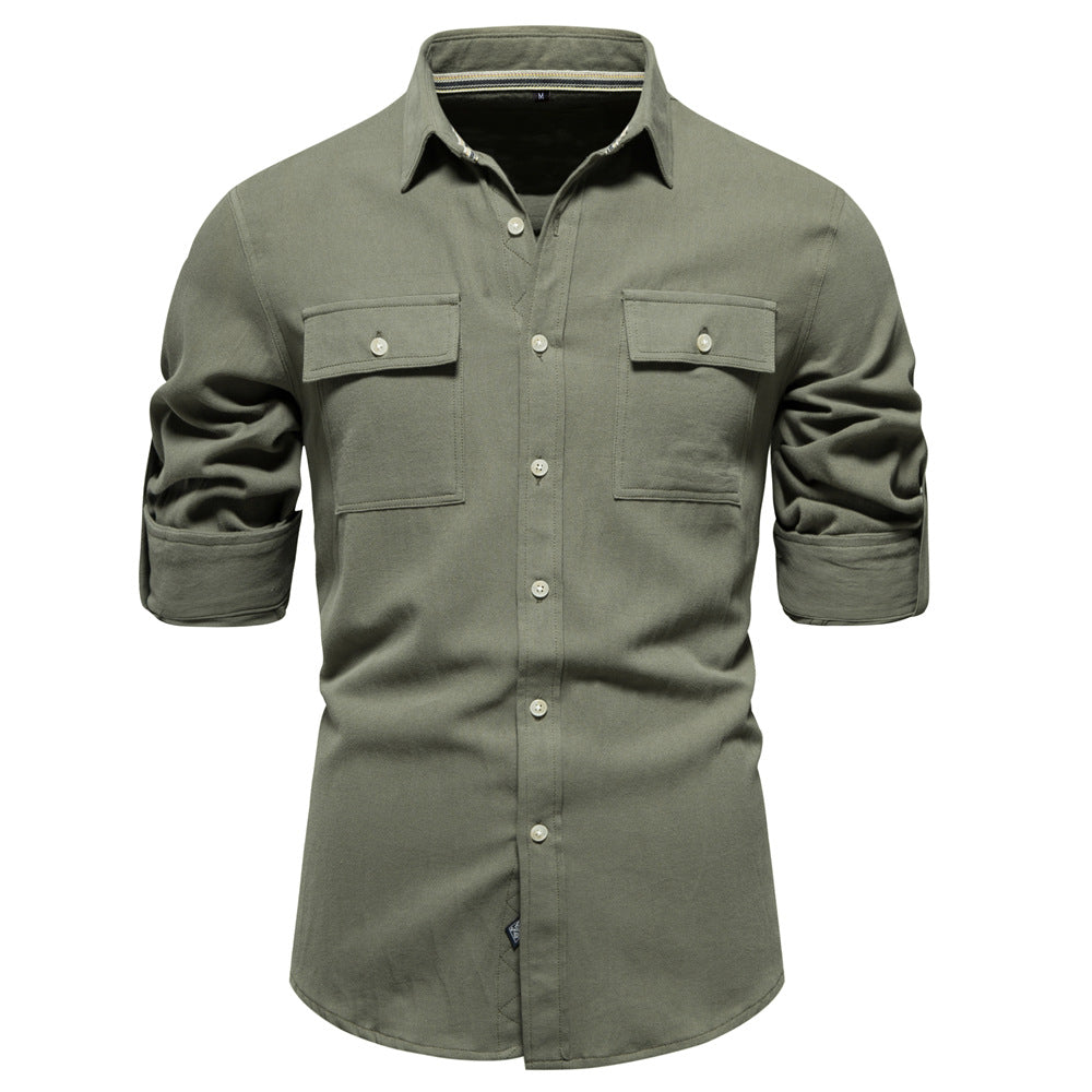 Refined Business Solid Shirt