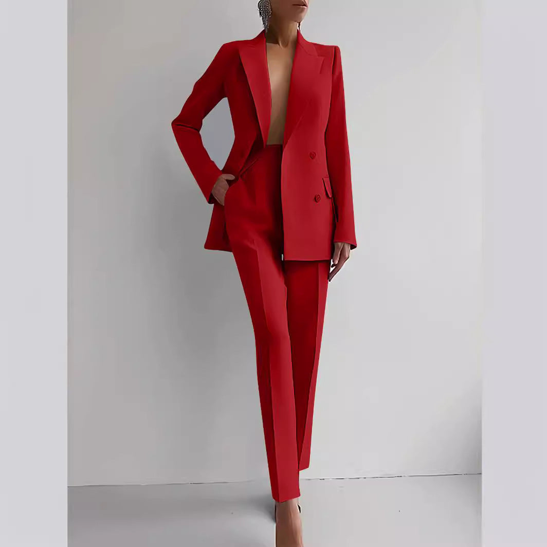 Elegant Business Casual Suit Ensemble for Women