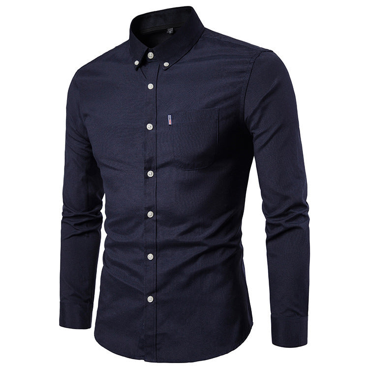 Refined Charm Korean Dress Shirt