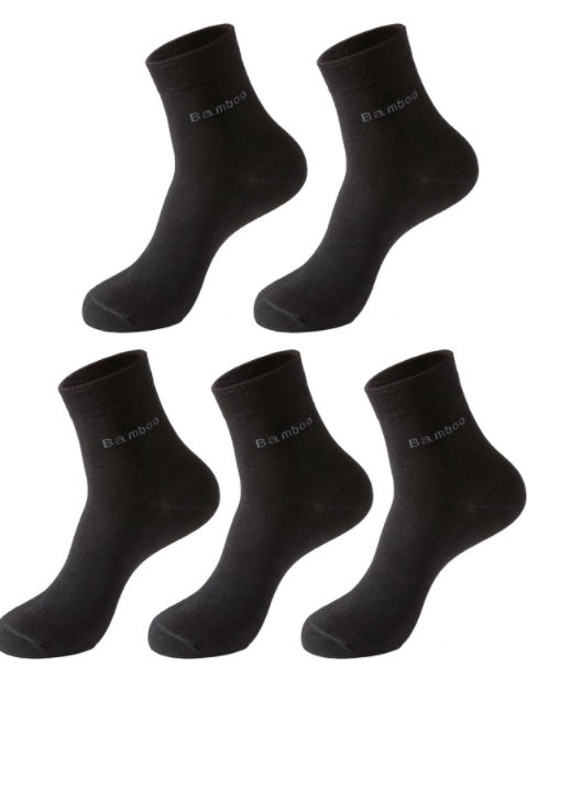 Bamboo Comfort Men’s Mid-Tube Socks