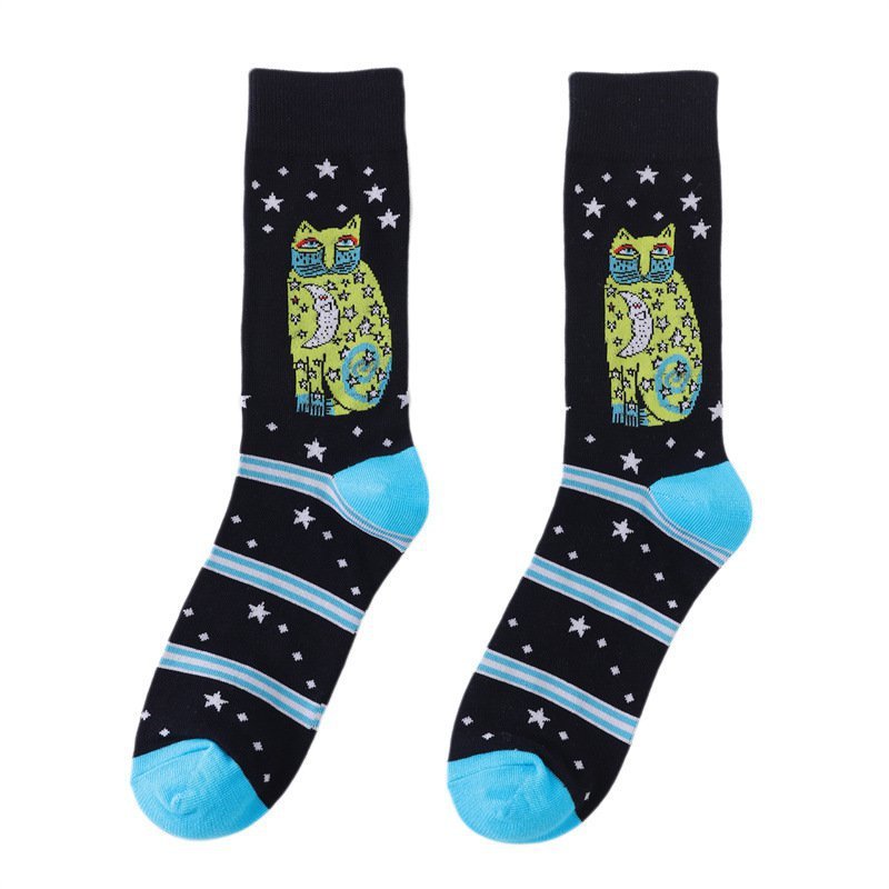 Cartoon Craze Men’s Socks Collection