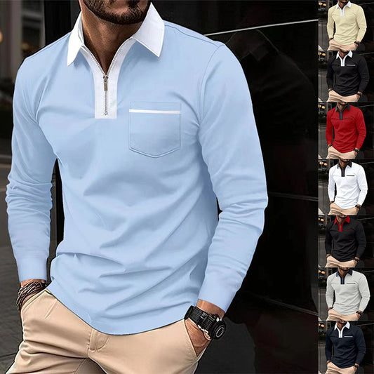 Performance Zip Polo Shirt