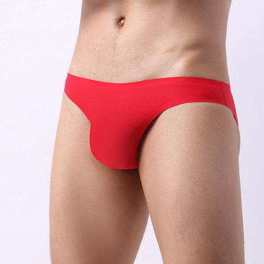 Cool Fit Seamless Ice Silk Low Waist Briefs