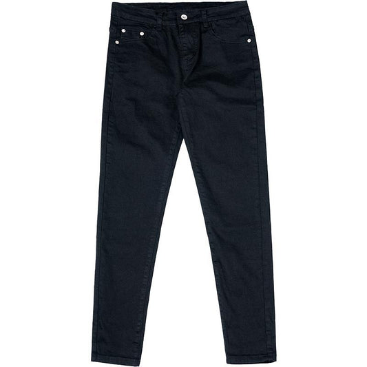 All-match Stretch Jeans Mens 9-point Slim Feet