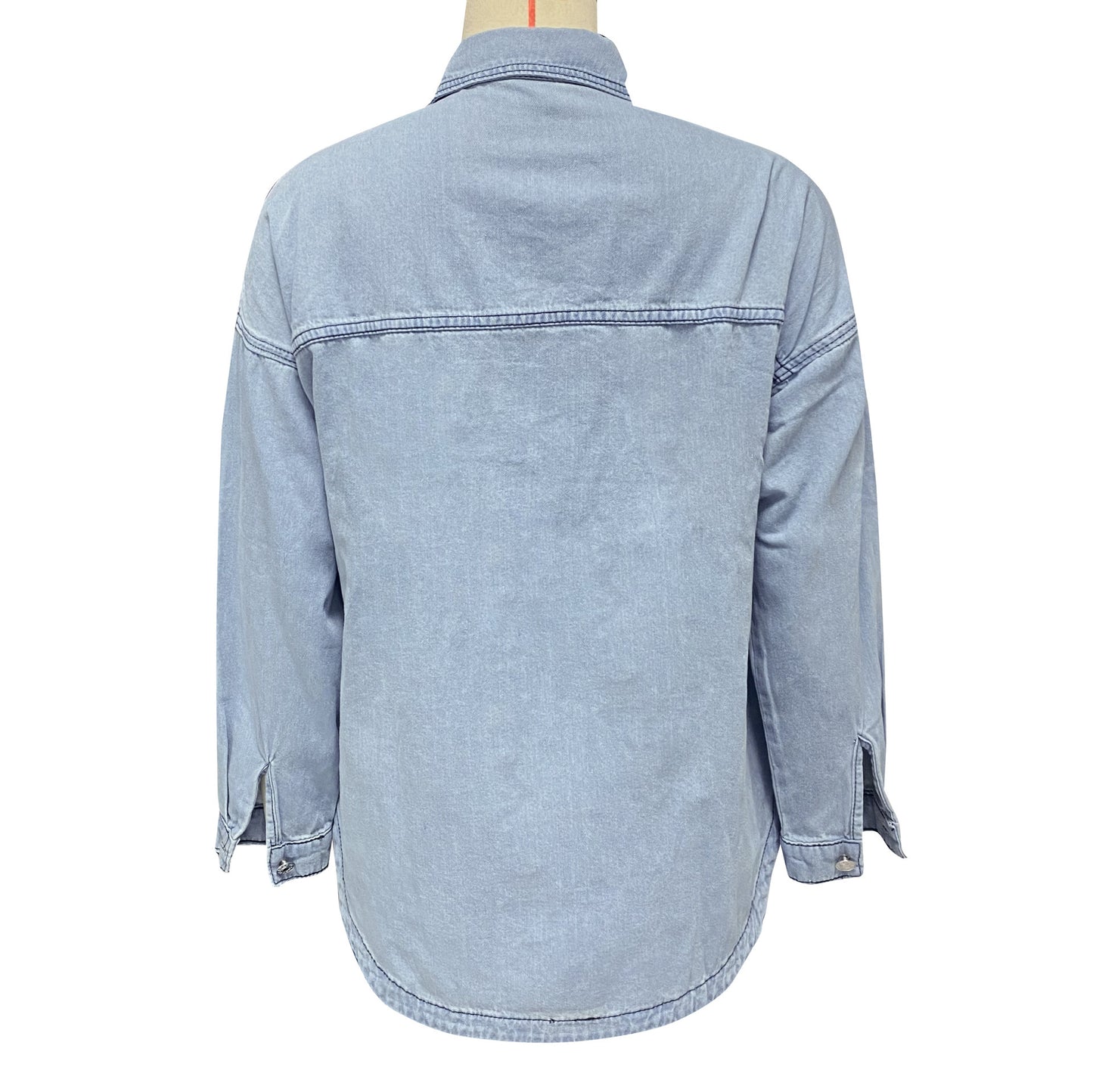 Loose Denim Coat