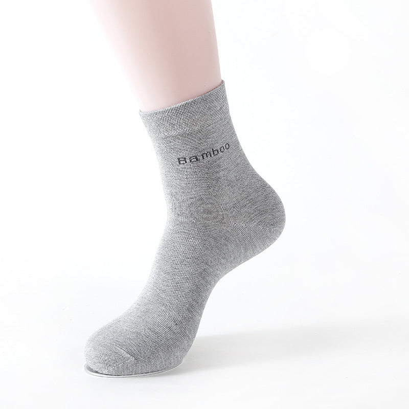 Bamboo Comfort Men’s Mid-Tube Socks