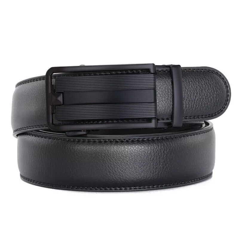 Precision Fit Leather Ratchet Belt for Men