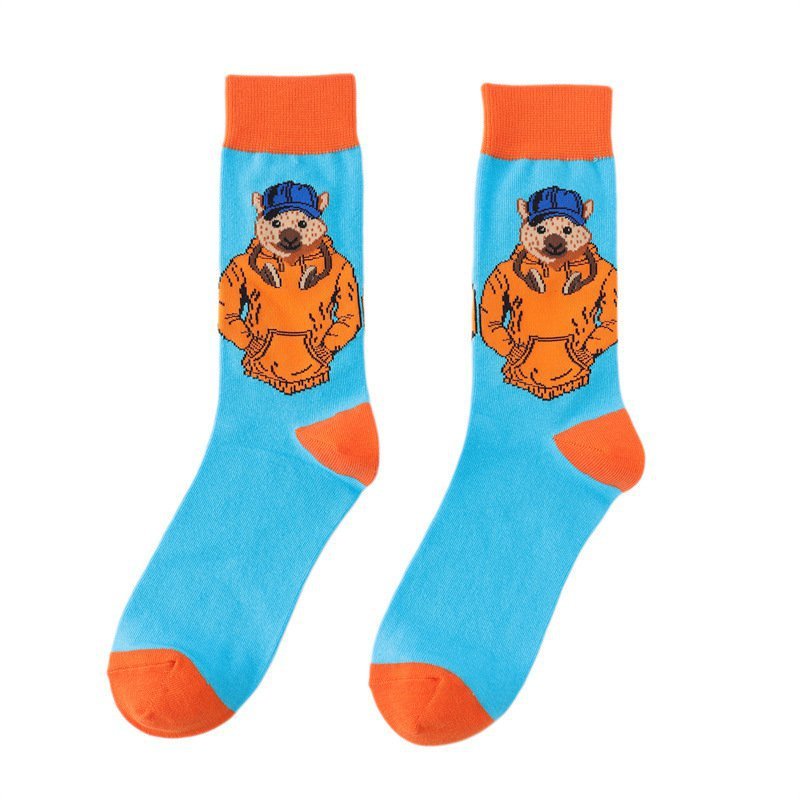 Cartoon Craze Men’s Socks Collection