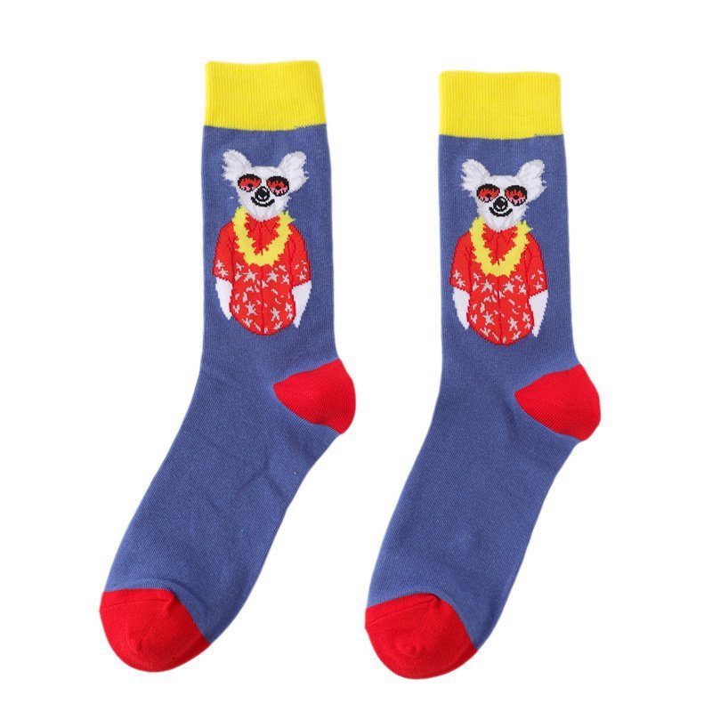 Cartoon Craze Men’s Socks Collection