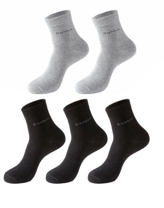 Bamboo Comfort Men’s Mid-Tube Socks