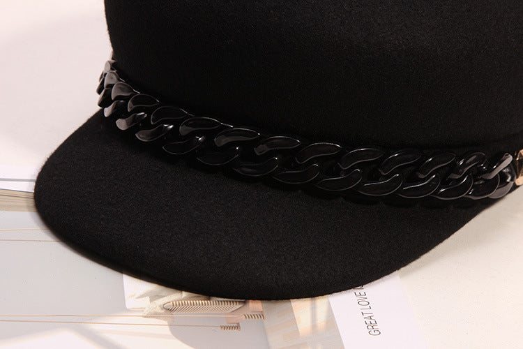 Luxury Retro Wool Trilby Hat