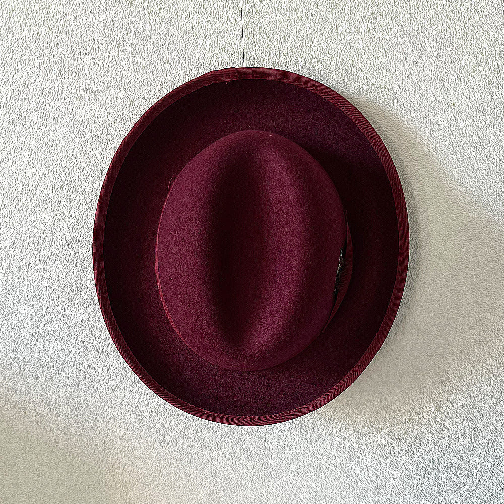 Classic Lined Feather Fedora