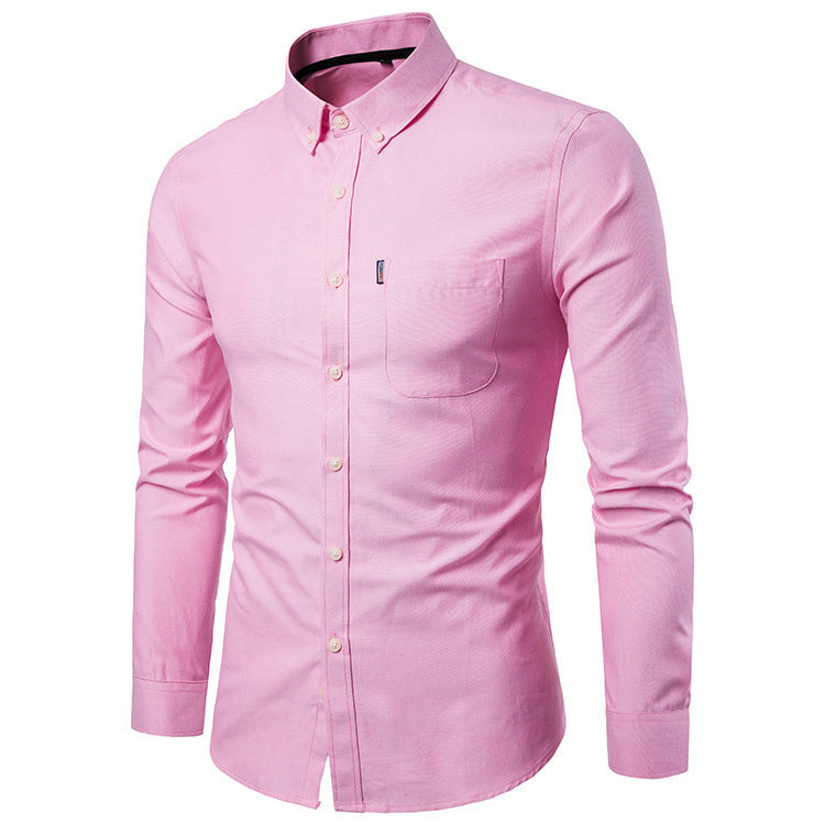 Refined Charm Korean Dress Shirt